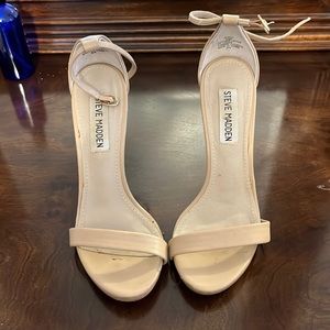Steve Madden Stecy Sz 5.5 Nude Heel